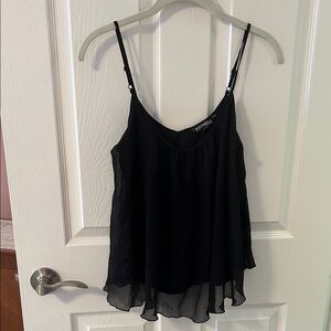 Express Black Sheer Camisole